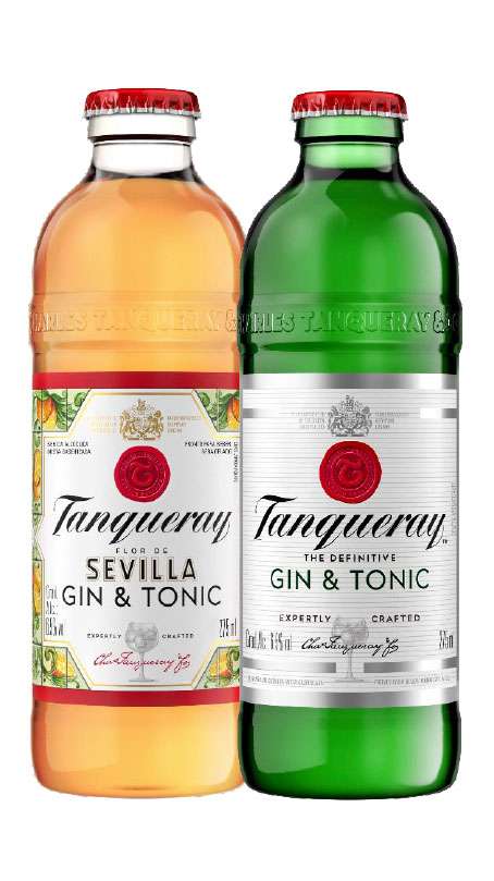Garrafa tanqueray de 275mL